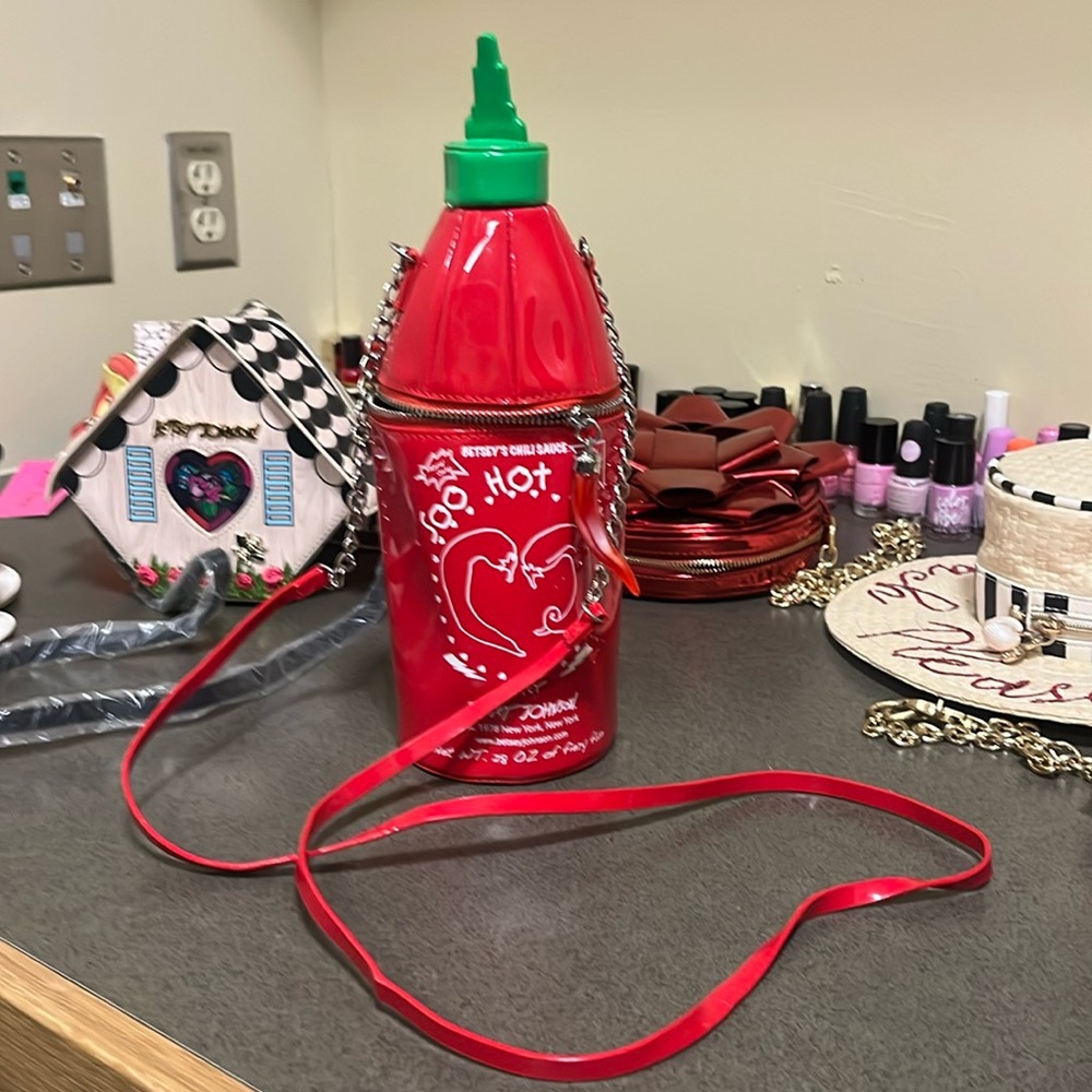 Betsey Johnson Hot Sauce Bag